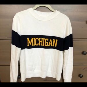 University of Michigan hillflint sweater